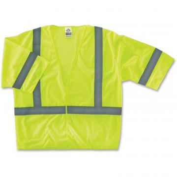 ergodyne GloWear Class 3 Lime Economy Vest