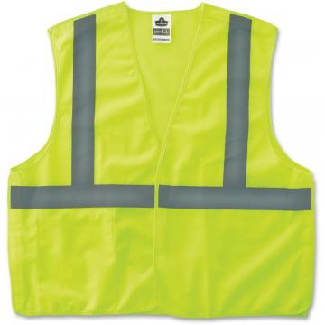 ergodyne GloWear Lime Econo Breakaway Vest