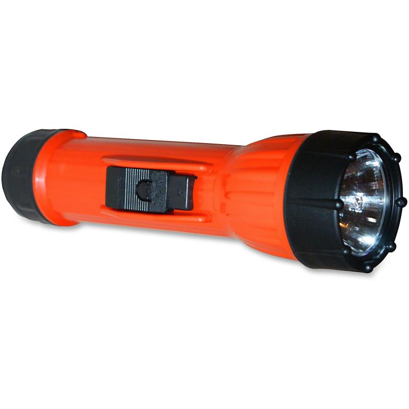 4x D-Cell Bright Star Waterproof Power Red/Black Hand Lantern Flashlight 