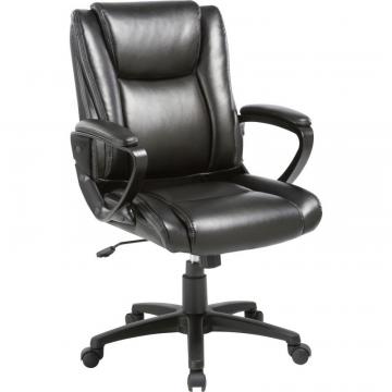 Lorell Soho High-back Leather Chair