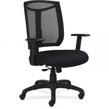 Lorell Mesh Back Chair with Air Grid Fabric Seat