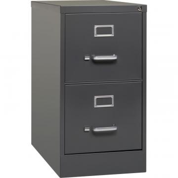 Lorell 26-1/2" Vertical File Cabinet - 2-Drawer 66911