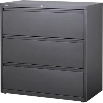 Lorell Hanging File Drawer Charcoal Lateral Files 60405