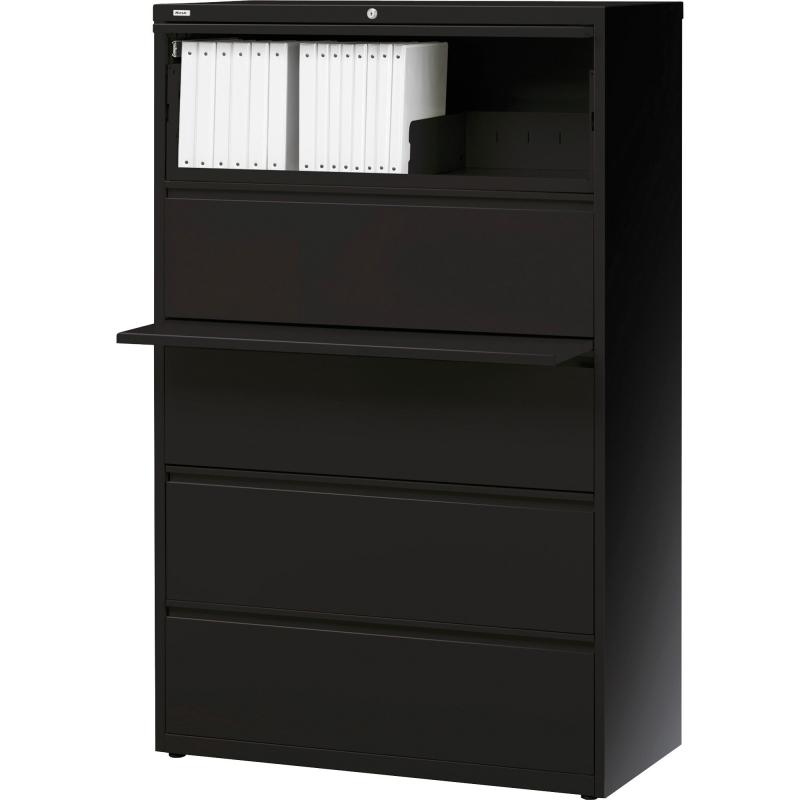 Lorell Telescoping Suspension Lateral Files - 5-Drawer 60550