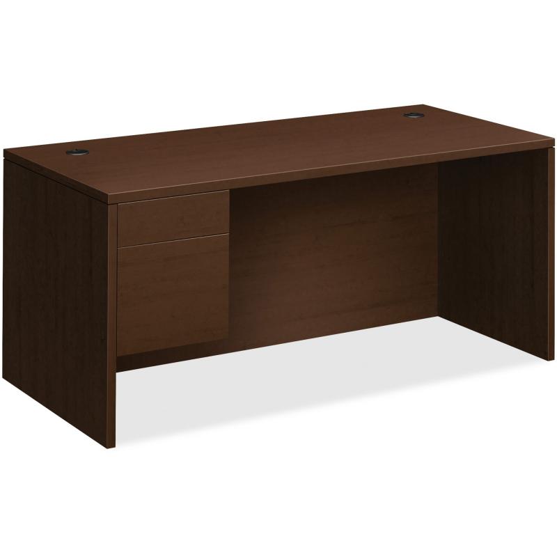 HON 10500 Series Left Pedestal Desk - 2-Drawer