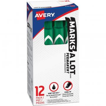 Avery Large Desk-Style Permanent Markers 8885