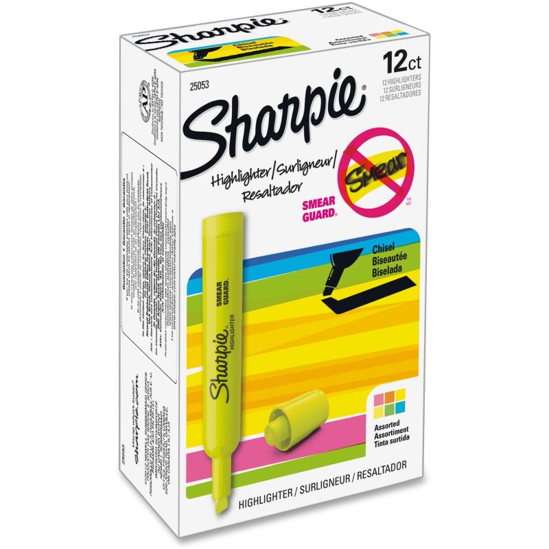 Sharpie SmearGuard Tank Style Highlighters 25053
