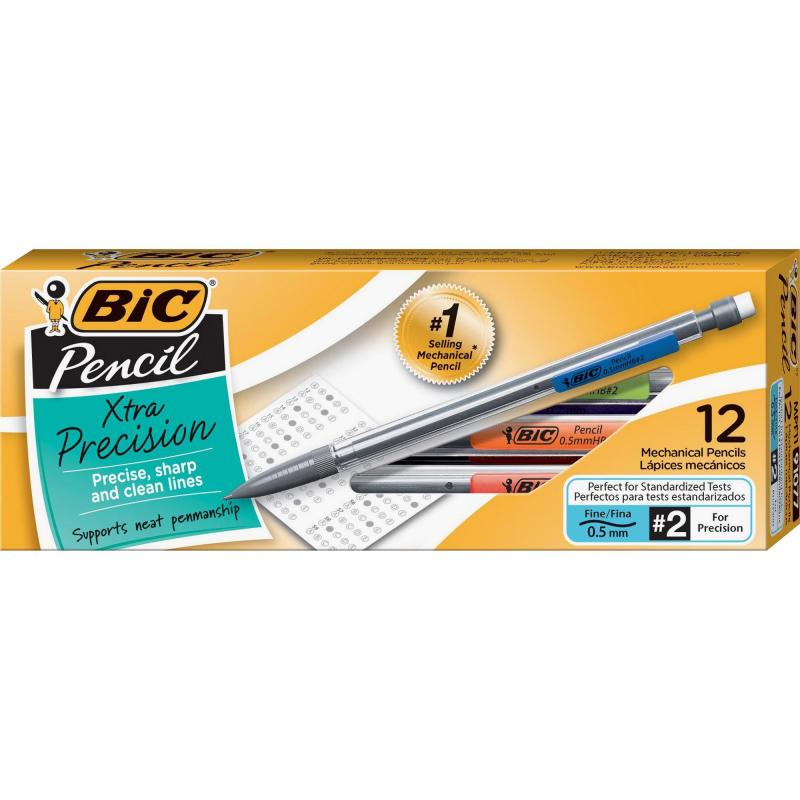 BIC Refillable Mechanical Pencils MPF11-BK