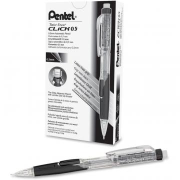 Pentel .5mm Twist Erase Click Mechanical Pencil PD275TA