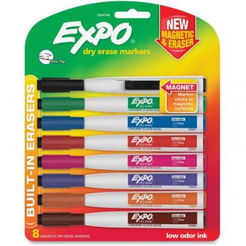 Expo Eraser Cap Fine Magnetic Dry Erase Markers 1944748