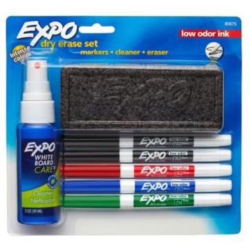 Expo Low-Odor Starter Marker Set 80675