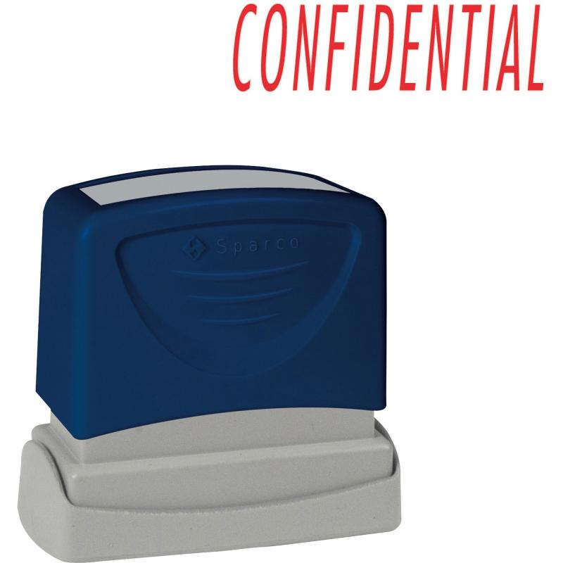 Sparco CONFIDENTIAL Red Title Stamp