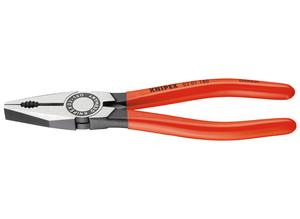 Knipex Combination Pliers black atramentized polished plastic coated 140 mm