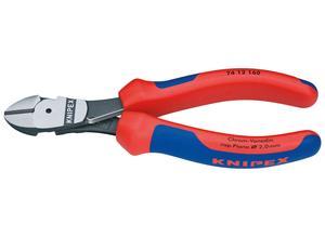 Knipex High Leverage Diagonal Cutter with multi-component grips 160 mm