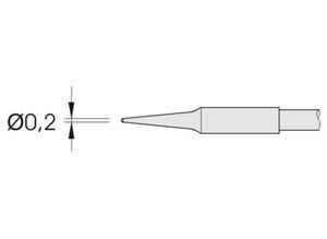 JBC Soldering tip for T210-A / T210-NA, pointed, slim, C210-009