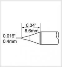 METCAL Soldering cartridge SFP-CN04, Round, 0,4 mm, 421 °C