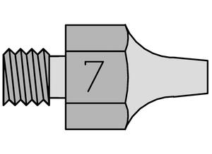 Weller Vacuum nozzle DS 112 HM, 0.9/1.9, 18.0 mm, WellerT0051353399