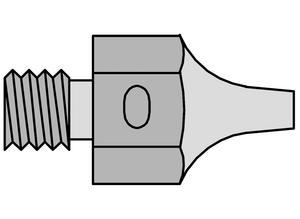 Weller Vacuum nozzle DS 110, 0.7/1.9, 18.0 mm T0051351099