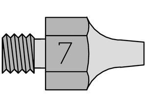 Weller Vacuum nozzle DS 117, 1.5/2.9, 18.0 mm T0051355099