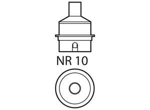 Weller T0058736870, hot-air nozzle NR 10, round, 7.0 mm