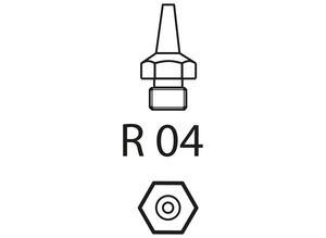Weller T0058727821, round nozzle R 04, D 1.2 mm