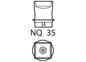 Weller T0058736807, hot-air nozzle NQ 35, L 20.5, W 20.5 mm