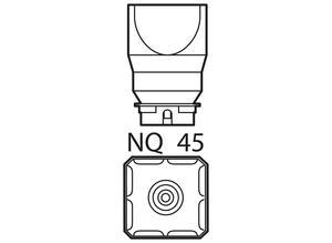 Weller T0058736833, hot-air nozzle NQ 45, L 31.3, W 31.3 mm