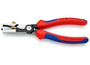 KNIPEX StriX Insulation Stripper with Cable Shears 180 mm
