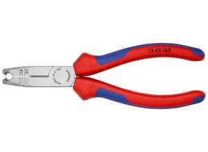 Knipex Stripping Pliers black atramentized polished with multi-component grips 165 mm