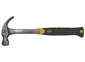 C.K Tools Claw Hammer Anti-Vibe 1 Piece Forged Steel 20oz