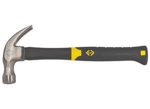 C.K Tools Claw Hammer Anti-Vibe Fibreglass Shaft 20oz