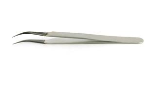 Ideal-tek ESD diamond coated tweezers. Tips: very fine, curved
