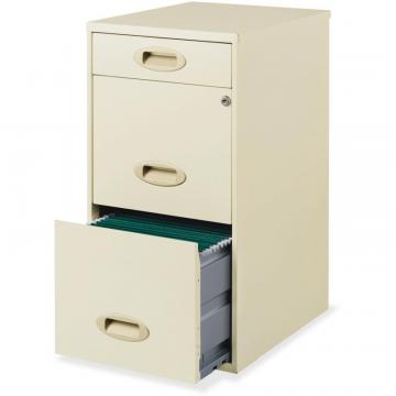 Hirsh 3-drawer Steel File Cabinet