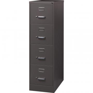 Lorell Fortress Series 26.5'' Letter-size Vertical Files - 4-Drawer