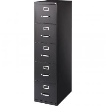 Lorell Commercial Grade 28.5'' Letter-size Vertical Files - 5-Drawer