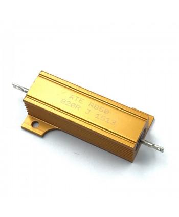 ATE Power wire-wound resistor, 100 Ω (100R), 50 W, 20 W