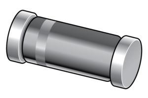 Nexperia Zener-Diode SMD, 500 mW, 250 mA, 0,9 V, BZV55/C18
