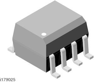 Vishay Optocoupler 2-ch. Phototransistor min. 100 % SO8ILD217T