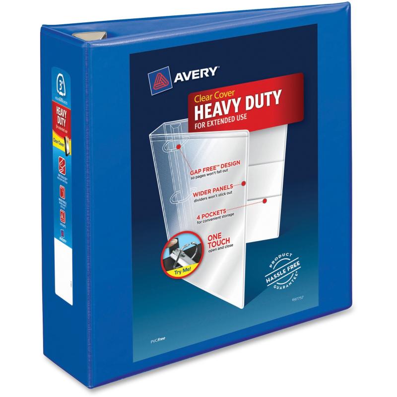 Avery Heavy-Duty View Binders - Locking One Touch EZD Rings 79811
