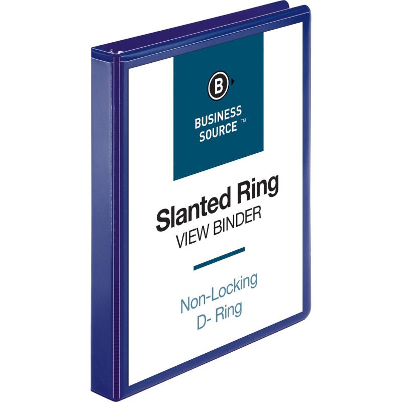 Business Source D-Ring View Binder 28452