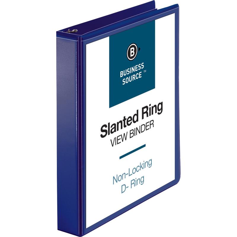 Business Source D-Ring View Binder 28453