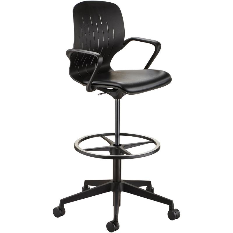 Safco Shell Extended-Height Chair 7014BL