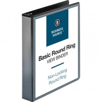 Business Source Round-ring View Binder 09954