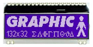 Electronic Assembly Graphic display EA DOGM132B-5, 132 x 32 pixels, 51 x 15 mm