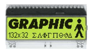 Electronic Assembly Graphic display EA DOGM132E-5, 132 x 32 pixels, 51 x 15 mm