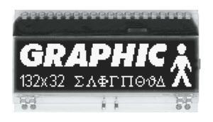 Electronic Assembly Graphic display EA DOGM132S-5, 132 x 32 pixels, 51 x 15 mm
