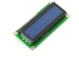 MikroElektronika Character LCD 2x16 with blue backlight MIKROE-55