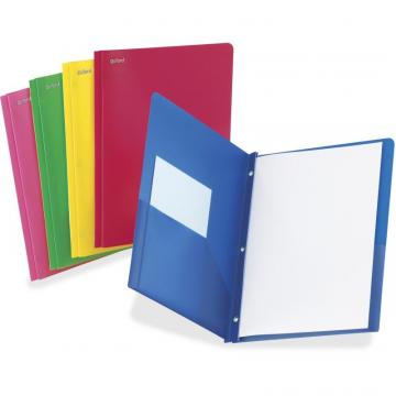 TOPS Oxford Translucent Poly Twin Pocket Folders