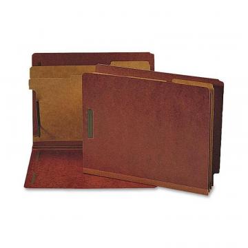 Nature Saver 2-divider Red End-tab Classification Folders