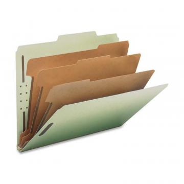 Nature Saver Recycled Gray/Green Classification Folders